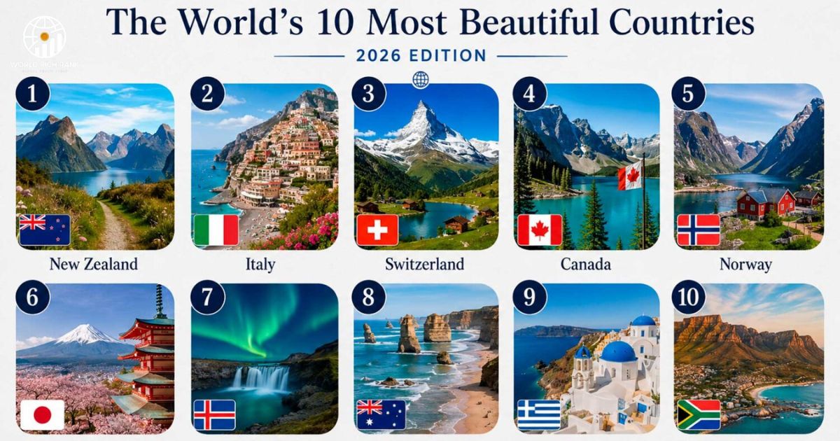 Top 10 most beautiful countries in the world
